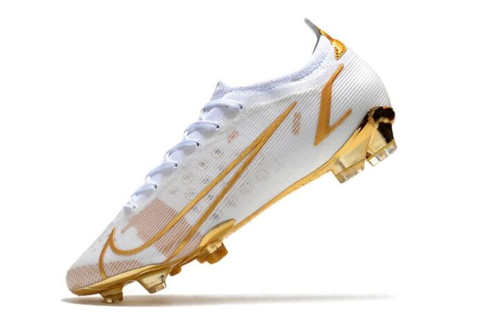 Nike Mercurial Vapor 14 Elite FG White Gold Football Boots