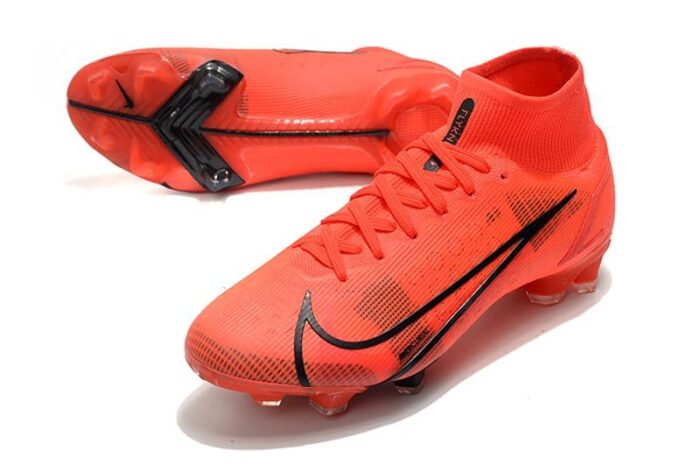 Nike Mercurial Superfly 8 Elite FG Orange Black Football Boots