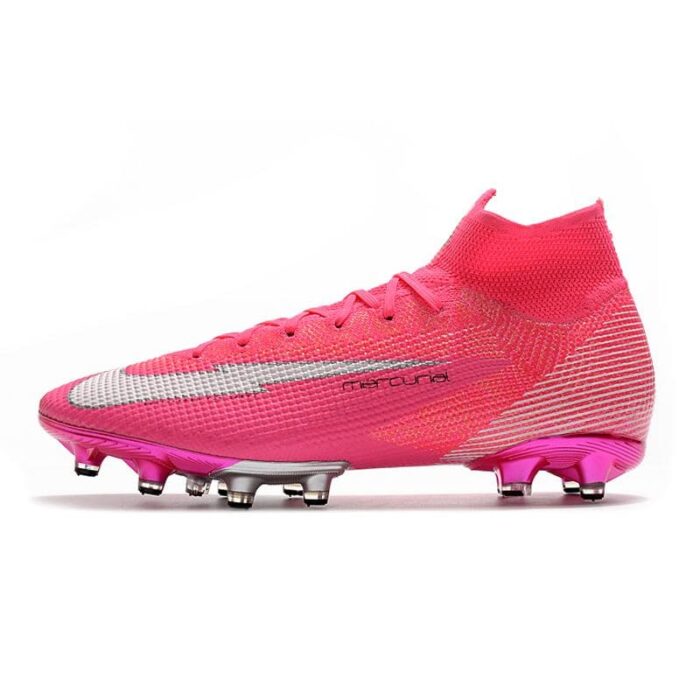 Nike Mercurial Superfly 8 Elite AG-PRO x Mbappé - Pink Blast/White/Black Football Boots