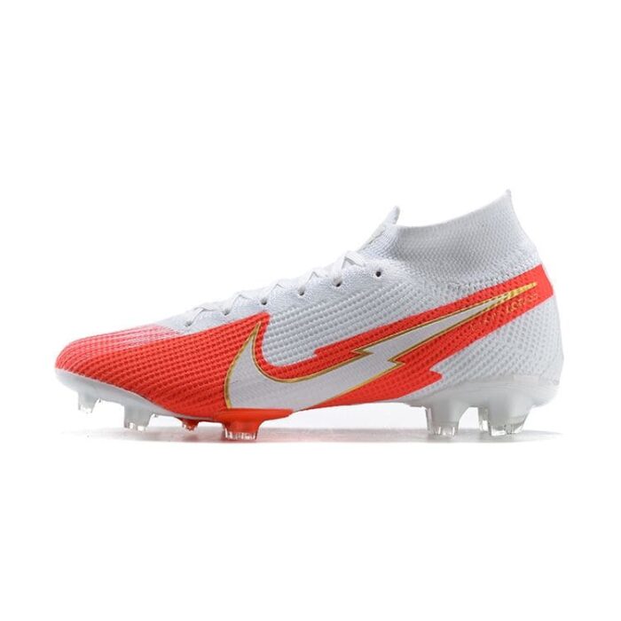 Nike Mercurial Superfly 7 Elite SE FG White Orange Football Boots