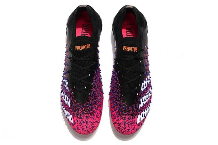 Adidas Predator Freak.1 Low FG Core Black/White/Shock Pink Football Boots