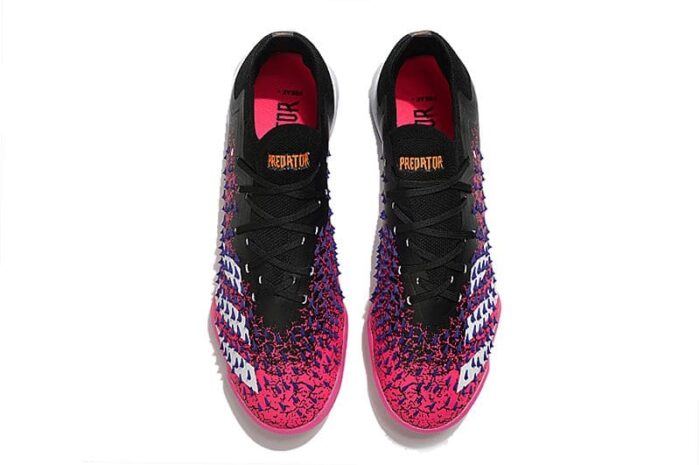 Adidas Predator Freak.1 Low TF Football Boots Core Black/White/Shock Pink Football Boots