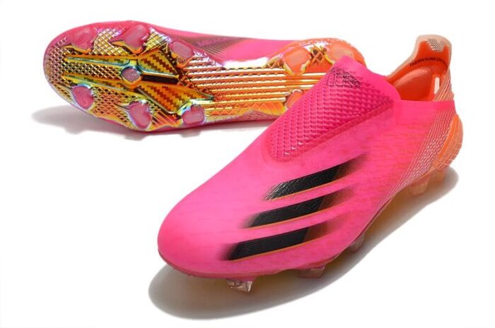 Adidas X Ghosted+ FG Football Boots Shock Pink/Core Black/Screaming Orange Football Boots