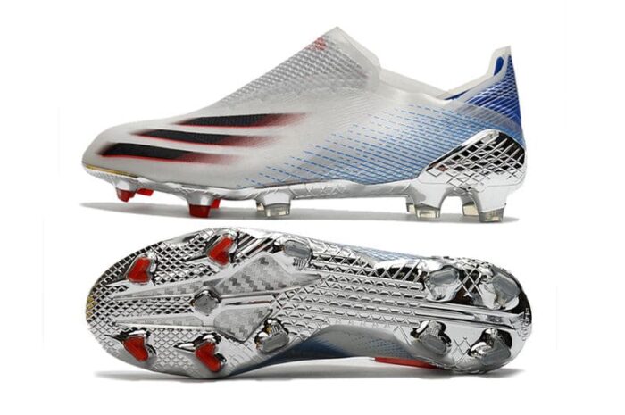 Adidas X Ghosted+ FG Football Boots Silver Metallic/Core Black/Shock Pink Football Boots
