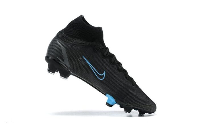 Nike Mercurial Superfly 8 Elite FG Black Blue Football Boots