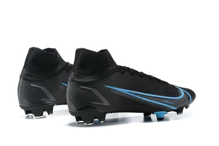 Nike Mercurial Superfly 8 Elite FG Black Blue Football Boots