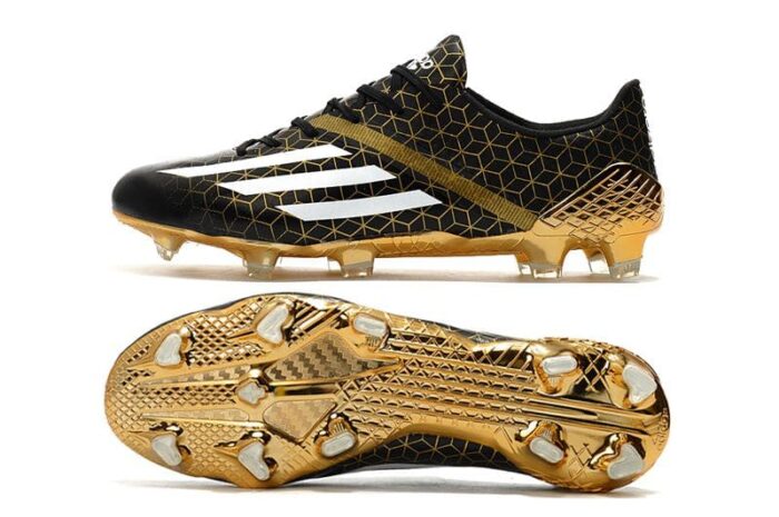 Adidas F50 Ghosted Adizero Crazylight Football Boots Core Black / Cloud White / Gold Metallic Football Boots